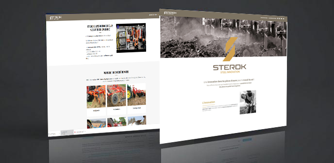 Site vitrine Sterok